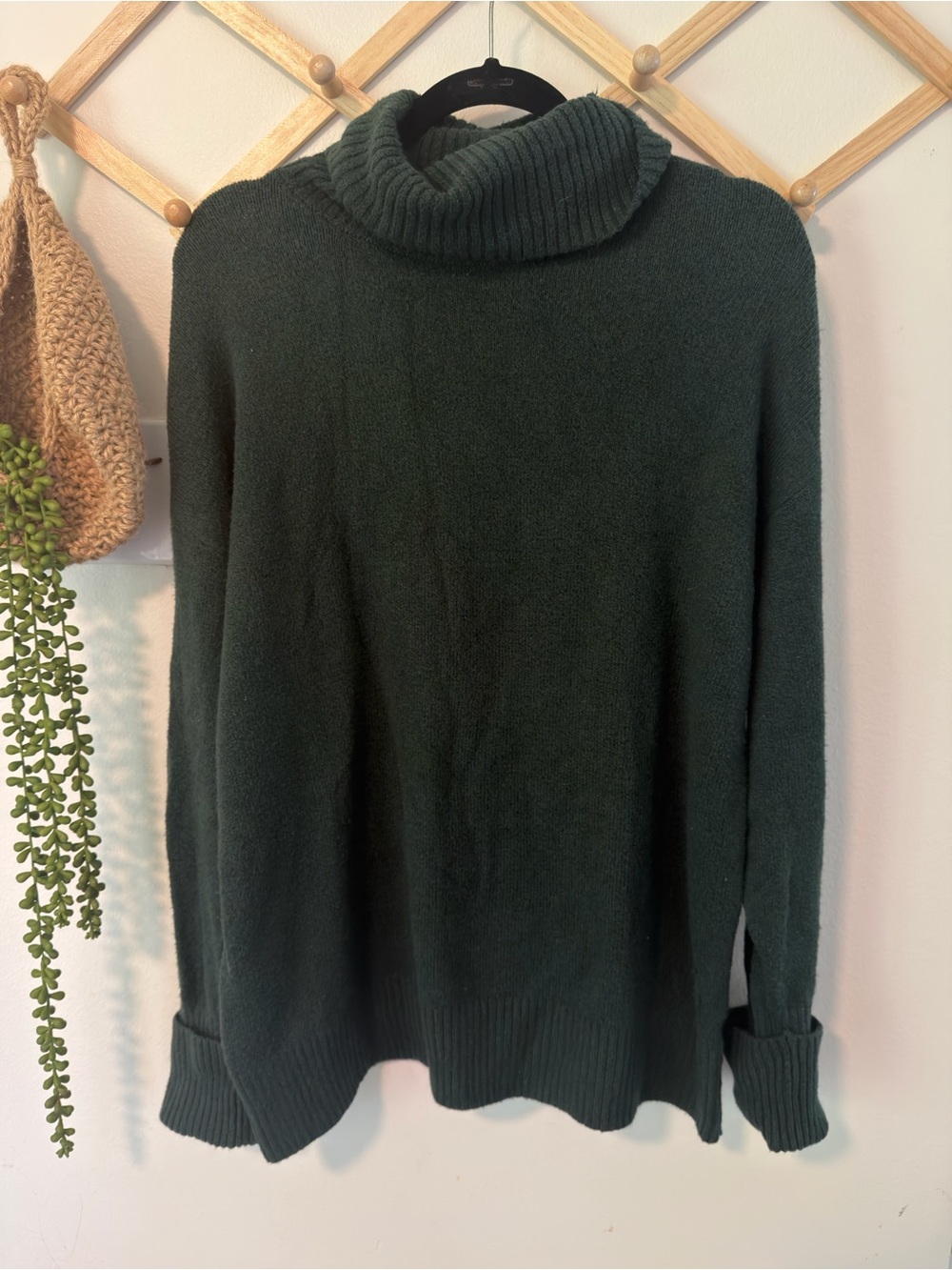 Old Navy SoSoft Turtleneck Sweater L Dark Green